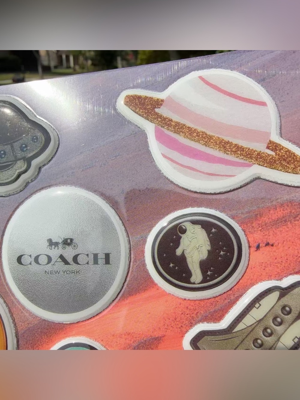 Coach Space Explorer Sticker Set - Picture 3 of 6